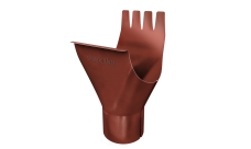 Воронка Grand Line PU 125/90 мм RAL 8004 терракота