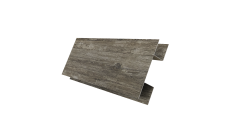 Планка H-образная Блок-Хаус новый Grand Line 0,45 Принт Элит Северное дерево TwinColor (2м)