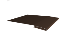 Планка начальная Grand Line 0,5 Atlas X с пленкой RAL 8017 шоколад (2м)