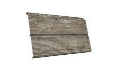 ЭкоБрус Гофр Grand Line 0,45 Принт Элит Северное дерево TwinColor