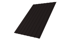 Профнастил С10R Grand Line 0,45 PE-Double RAL 9005 черный