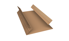 Планка угла внутреннего составная верхняя 0,45 Print Elite Honey Wood TwinColor (2м)