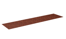 Плоский лист Gerard 450х2000мм (сталь), цвет 161