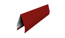 Ламель забора жалюзи Tokyo new 0,5 Satin с пленкой RAL 3011 коричнево-красный