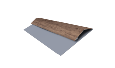 Планка стартово-финишная Экобрус Grand Line 0,45 Print Premium Almond Wood Fresh (3м)