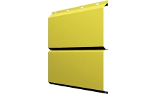 ЭкоБрус Grand Line 0,45 ПЭ с пленкой RAL 1018 цинково-желтый