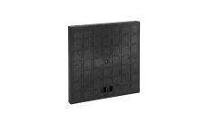 Крышка пластиковая для дождеприемника 300х300, класс нагрузки А15 Aquastok (32852)