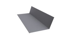 Планка примыкания 150х250 Grand Line 0,45 Drap ТХ RAL 7004 сигнальный серый (3м)