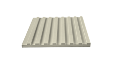 Фиброцементная панель Бетэко Линеа 1220х2440х10мм RAL 1013