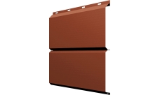 ЭкоБрус Grand Line 0,45 Drap с пленкой RAL 8004 терракота