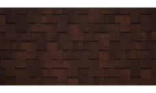 Черепица гибкая Tegola Lazio marrone 230 (коричневый с отливом)