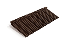 Лист композитной черепицы Metrotile MetroShake 2 айрон-барк