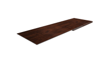 Планка финишная 48х25 Grand Line 0,45 Print Elite Cherry Wood TwinColor (2м)