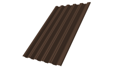 Профнастил НС35R Grand Line 0,5 Satin Matt TX RAL 8017 шоколад