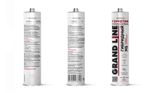 Герметик Grand Line Профессиональный гибридный  на основе МС-полимера гибридный MS 300мл RAL 9003 белый