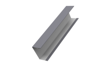 Крышка жалюзи Milan, Tokyo (для калиток, ворот) 0,5 PE RAL 7004 сигнальный серый (3м)