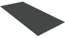 Плоский лист Grand Line 0,5 Satin Matt TX RAL 7016 антрацитово-серый