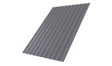 Профнастил С8A v01 0,45 Drap RAL 7004 сигнальный серый