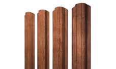 Штакетник Прямоугольный фигурный 0,45 Print Premium Rowan Fresh TwinColor