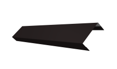 Ламель обратная 50 забора жалюзи Texas Grand Line 0,45 Drap TX RAL 9005 черный