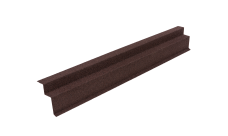 Планка карнизная для композитной черепицы Luxard мокко (1,25м)