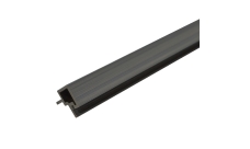 Угловой профиль CM Wall 4000х56х49мм цвет stone grey (стоун грэй)