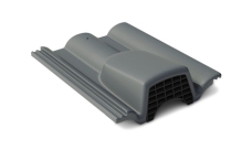 Вентиляционная черепица Braas Таунус графит