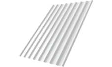 Профнастил С20R Grand Line 0,5 Сатин RAL 9003 сигнальный белый