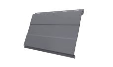 Софит Вертикаль 0,2 prof Grand Line 0,45 PE RAL 7004 сигнальный серый