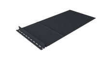 Элемент обхода Кликфальц Pro левый 0,45 PE RAL 7024 мокрый асфальт