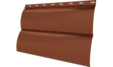 Блок-хаус новый Grand Line 0,45 Драп ТХ с пленкой RAL 8004 терракота