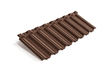 Лист композитной черепицы Metrotile MetroClassic пустыня