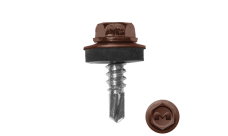 Саморез по металлу Daxmer 5,5х19 RAL 8002 (250) сверло №3