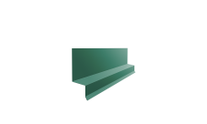 Отлив верхний фальц Grand Line 0,45 Drap TR RAL 6005 зеленый мох (2м)