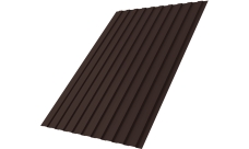 Профнастил С8B v02 Grand Line 0,45 PE RAL 8017 шоколад