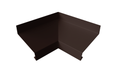 Угол отлива внутренний 50 0,5 Atlas X с пленкой RAL 8017 шоколад