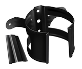 Кронштейн трубы на дерево Grand Line PU 90 мм RAL 9005 черный