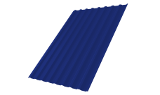 Профнастил С20B 0,45 PE RAL 5002 ультрамариново-синий