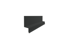 Отлив верхний фальц Grand Line 0,45 Drap TR RAL 7016 антрацитово-серый (2м)