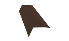 Планка карнизная 100х65 0,45 Drap ST RAL 8017 шоколад (2м)