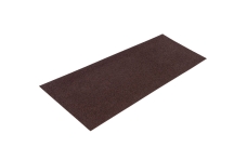 Лист плоский 450мм для композитной черепицы Luxard мокко (1,25м)