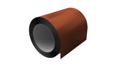 Отмотка 0,45 PE с пленкой RAL 8004 терракота