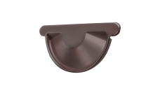 Заглушка торцевая универсальная GL PE 125 мм RR 32 темно-коричневый