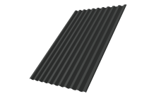 Профнастил С21R Grand Line 0,45 Drap ТХ RAL 7016 антрацитово-серый