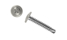 Саморез ПШС 4,2х41 (500шт) шлиц PH2 RAL 9002