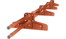 Снегозадержатель Стандарт Т4 d 25 RAL 8004 (3м)