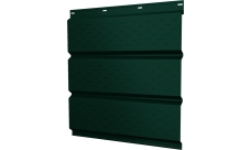 Софит металлический Классик v01 Grand Line полная перфорация 0,45 PE-Double с пленкой RAL 6005 зеленый мох