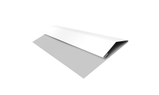 Планка стартово-финишная Экобрус Grand Line 0,45 Drap TX RAL 9003 сигнальный белый (2м)