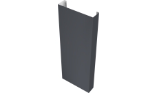Полустолб для С8,С10 0,5 PurPro с пленкой RAL 7024 мокрый асфальт (L2,5)