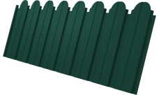 Профнастил C10B фигурный Grand Line 0,5 Satin Matt RAL 6005 зеленый мох